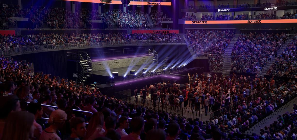 Chase Center - Section 119 Seat View