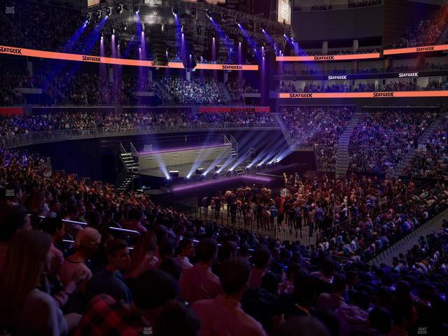 Chase Center - Section 119 Seat View