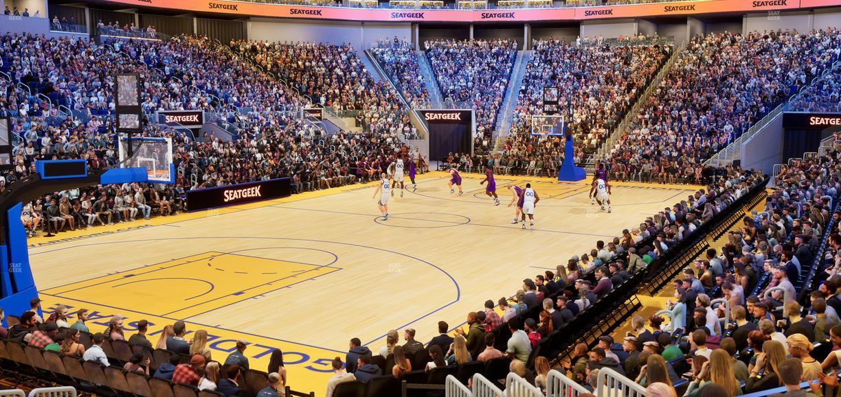 Chase Center - Section 119 Seat View