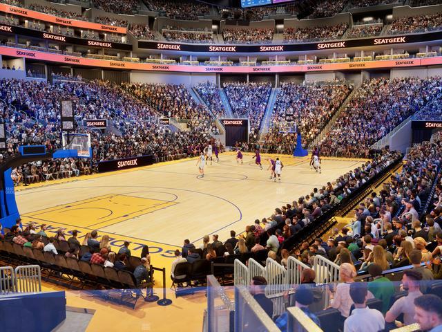 Chase Center - Section 119 Seat View