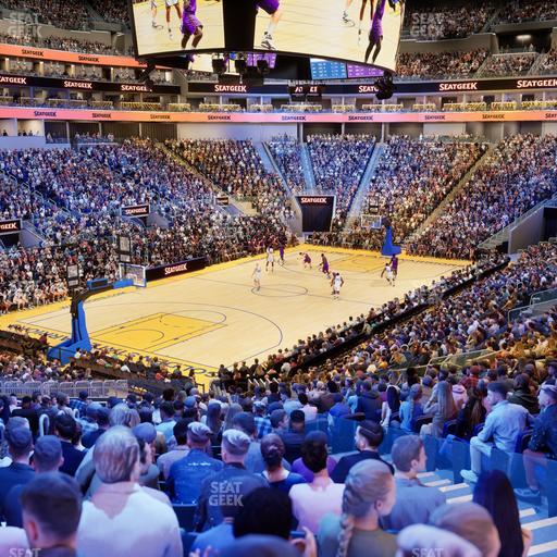 Chase Center - Section 119 Seat View