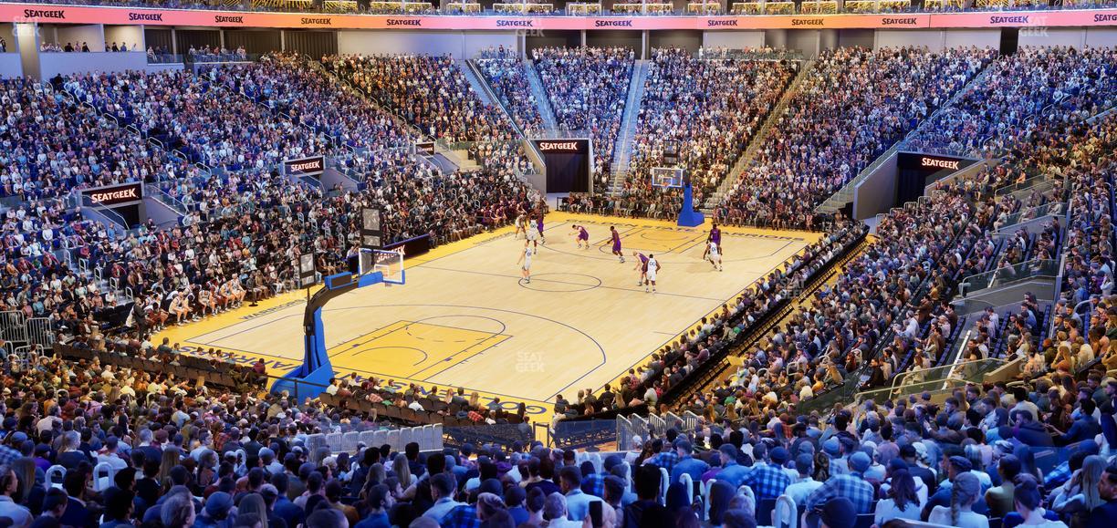 Chase Center - Section 120 Seat View