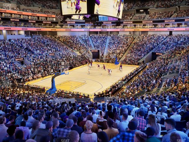 Chase Center - Section 120 Seat View