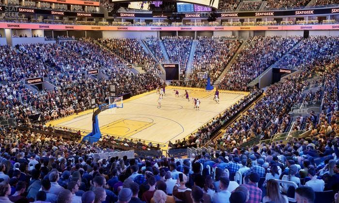 Chase Center - Section 120 Seat View