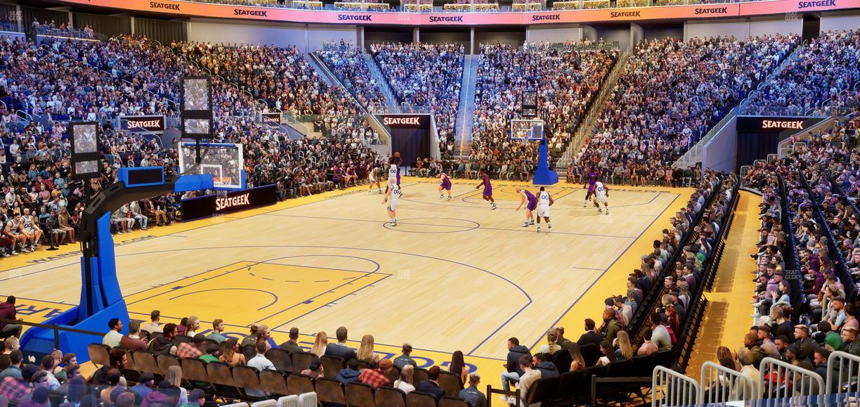 Chase Center - Section 120 Seat View