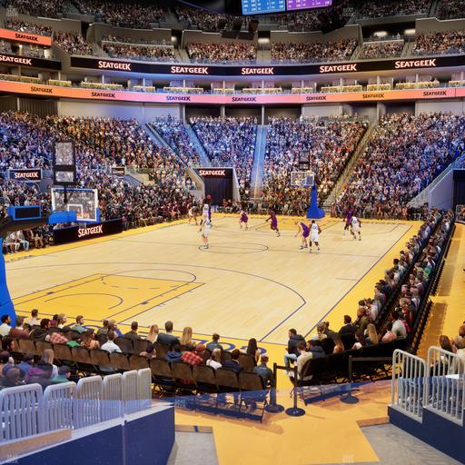 Chase Center - Section 120 Seat View