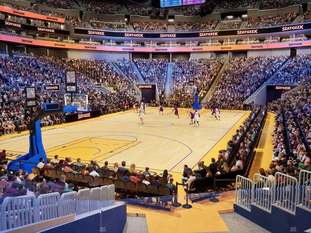 Chase Center - Section 120 Seat View