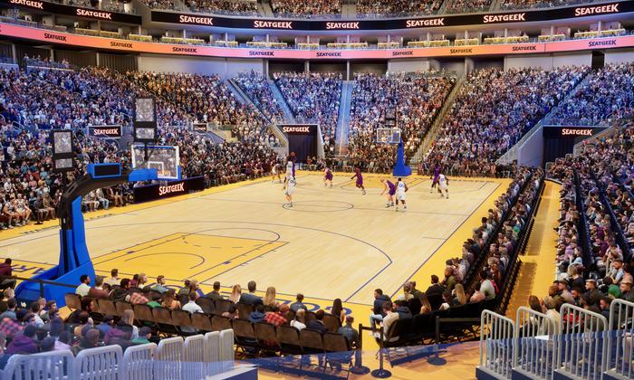 Chase Center - Section 120 Seat View