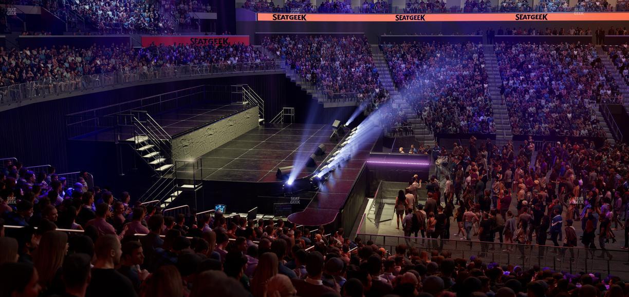 Chase Center - Section 121 Seat View