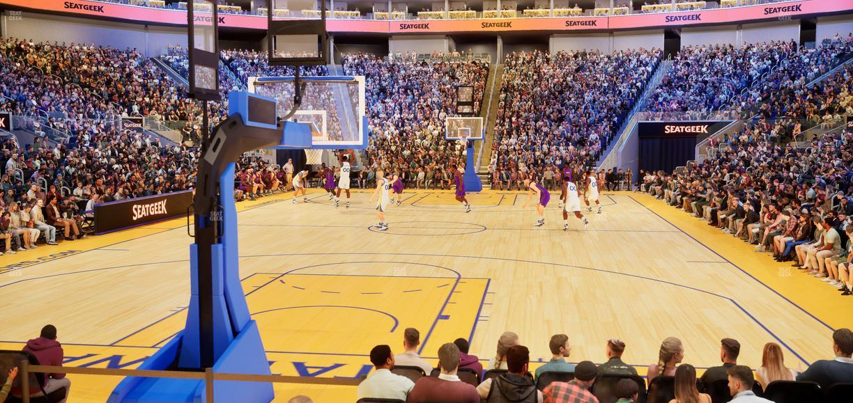 Chase Center - Section 121 Seat View