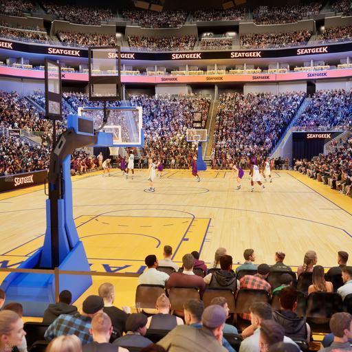 Chase Center - Section 121 Seat View