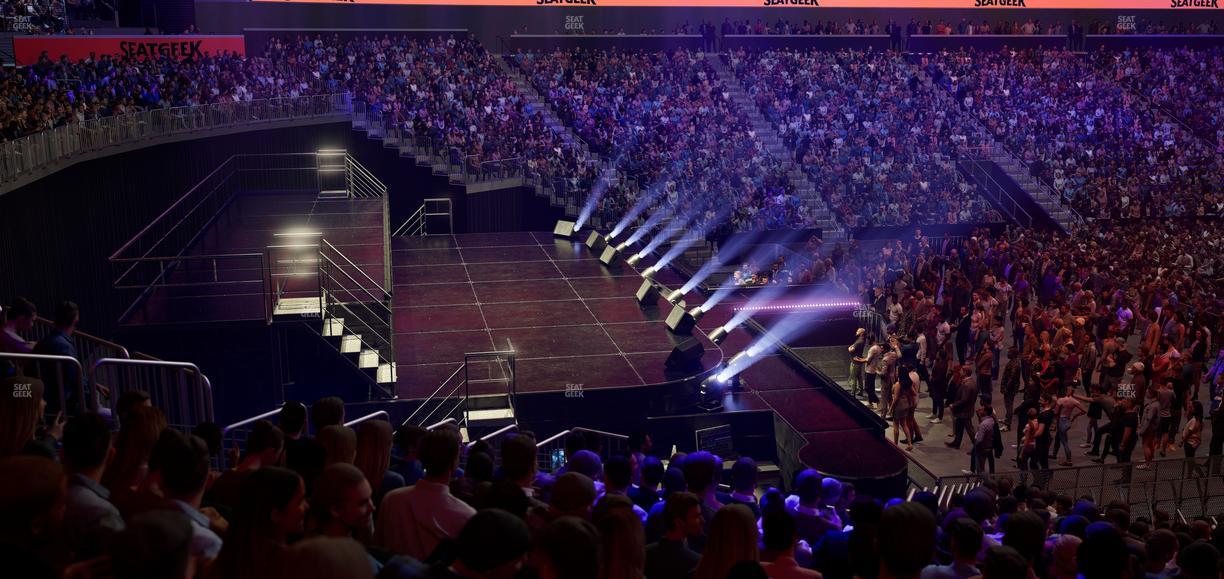 Chase Center - Section 122 Seat View