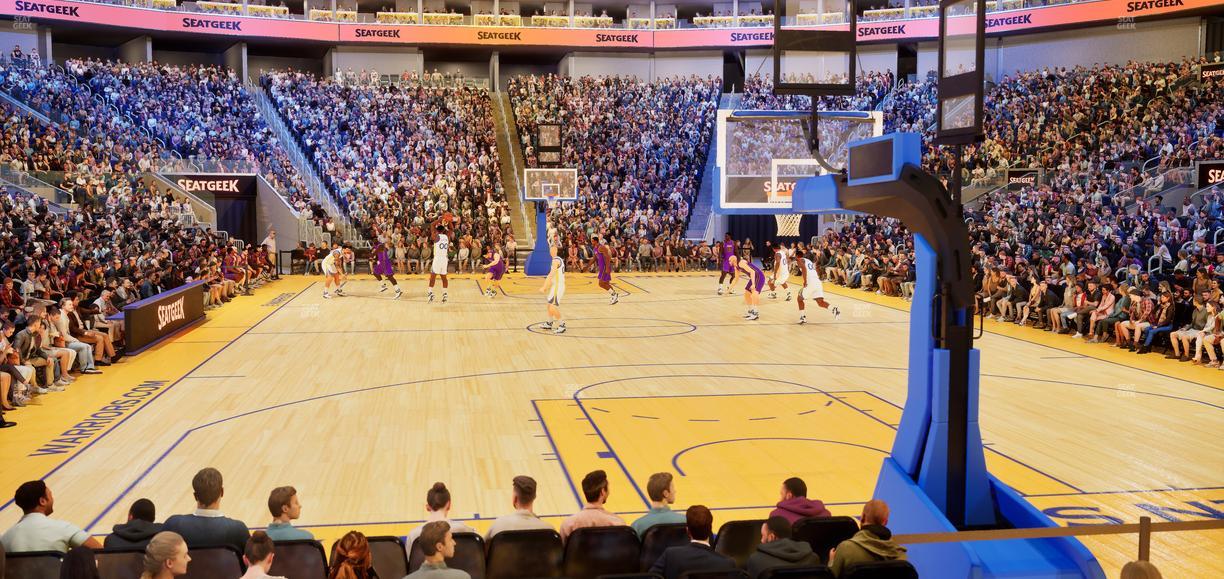 Chase Center - Section 122 Seat View