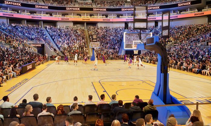 Chase Center - Section 122 Seat View