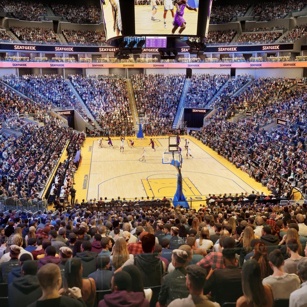 Chase Center - Section 122 Seat View