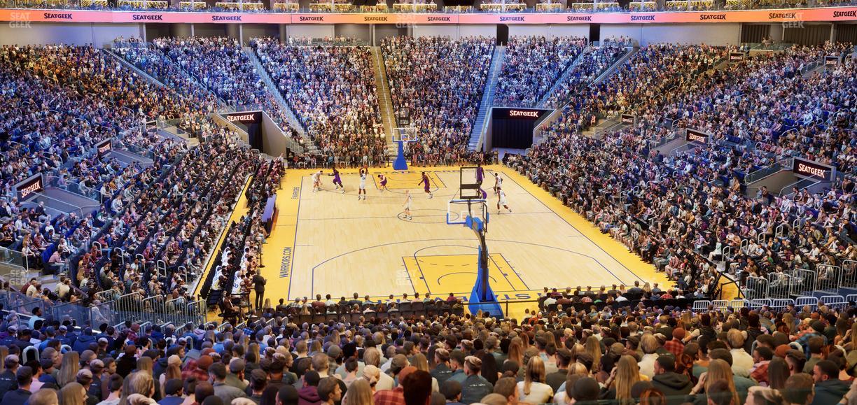 Chase Center - Section 122 Seat View