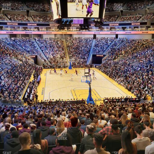 Chase Center - Section 122 Seat View