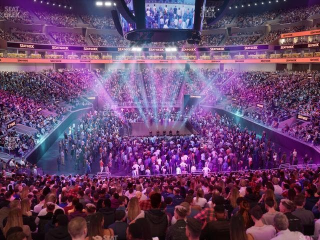 Chase Center - Section 122 Seat View