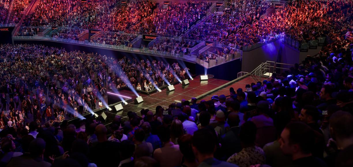 Chase Center - Section 123 Seat View