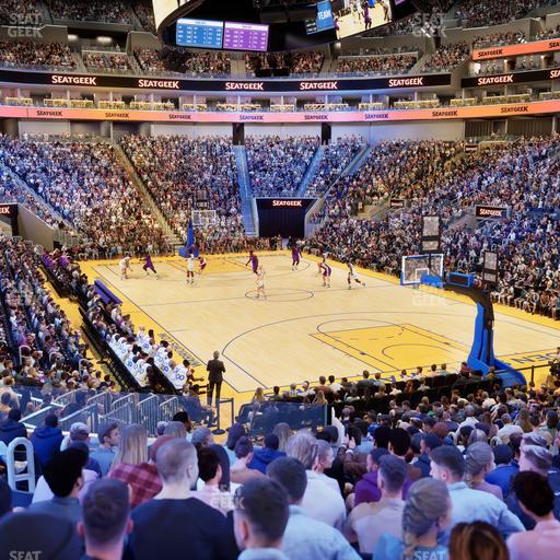 Chase Center - Section 123 Seat View