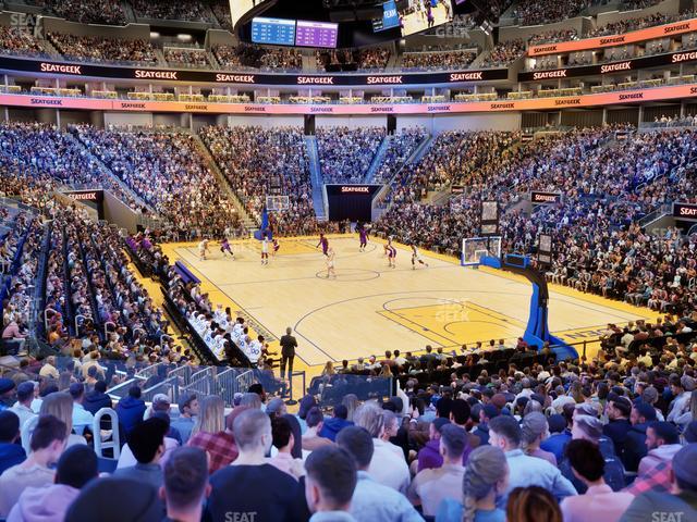 Chase Center - Section 123 Seat View