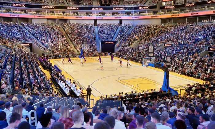 Chase Center - Section 123 Seat View