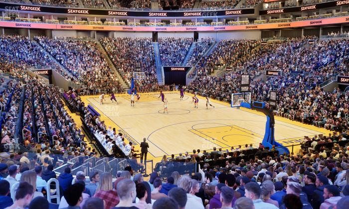 Chase Center - Section 123 Seat View