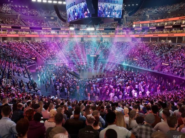 Chase Center - Section 123 Seat View