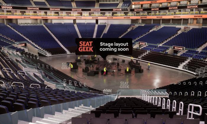 Chase Center - Section 123 Seat View