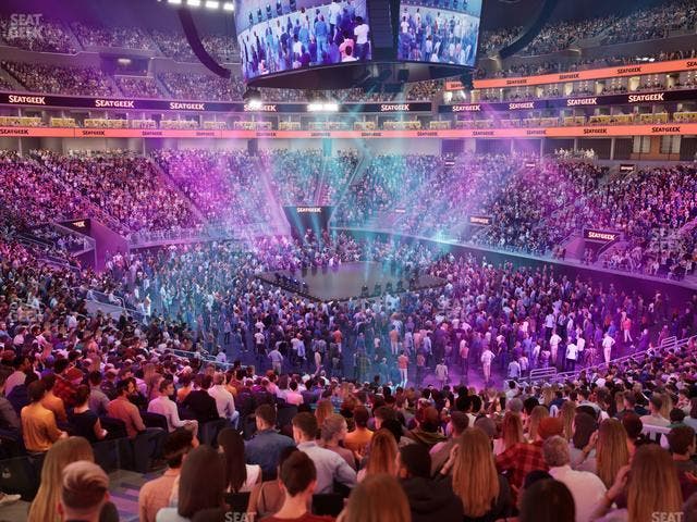 Chase Center - Section 124 Seat View