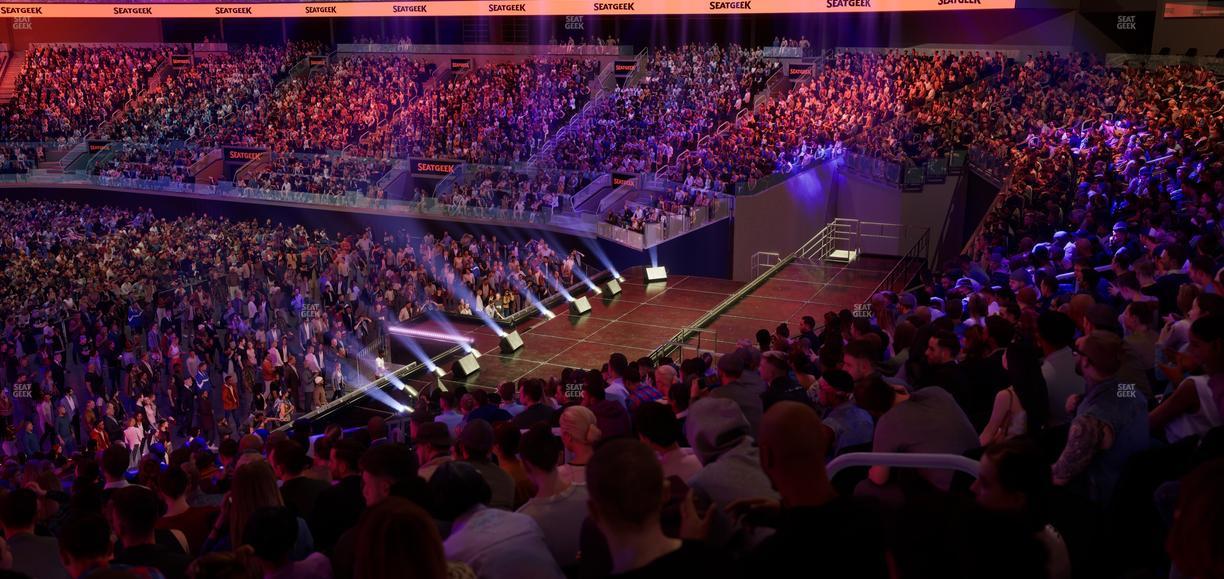 Chase Center - Section 124 Seat View