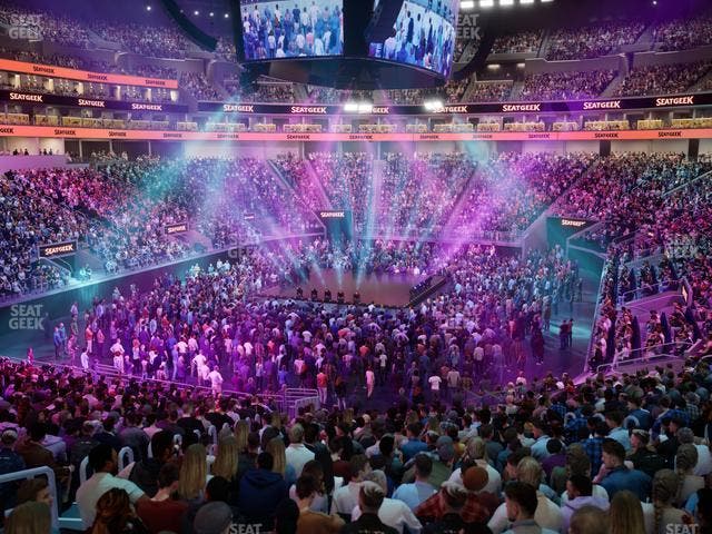 Chase Center - Section 125 Seat View