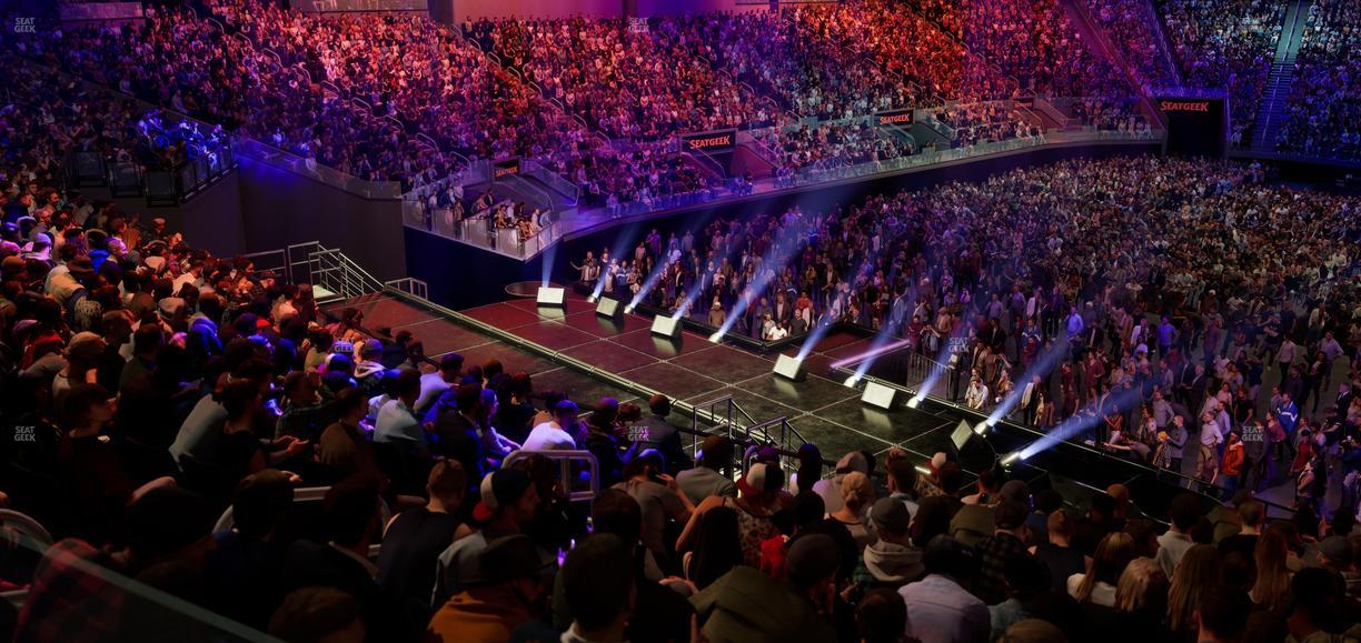 Chase Center - Section 125 Seat View