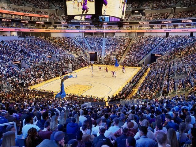 Chase Center - Section 125 Seat View
