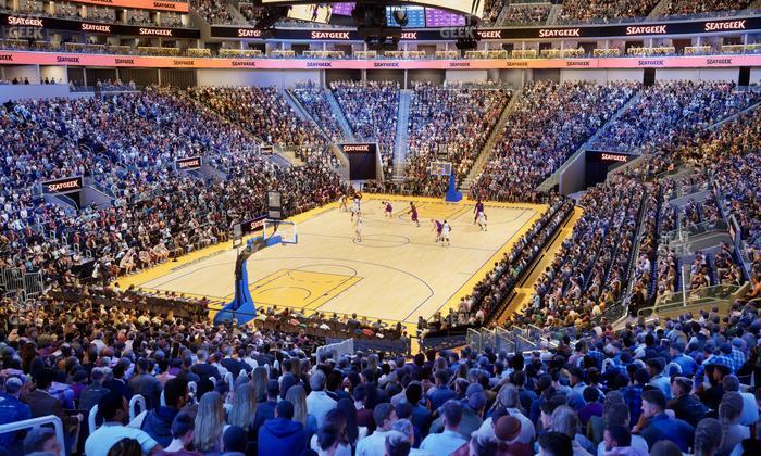 Chase Center - Section 125 Seat View