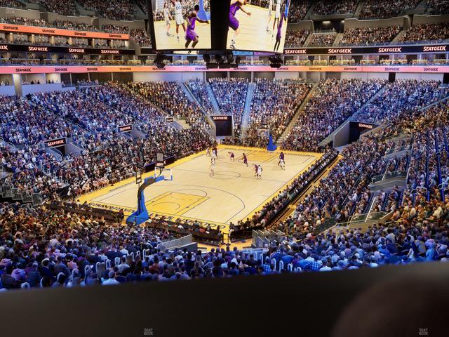 Chase Center - Section 125 Seat View