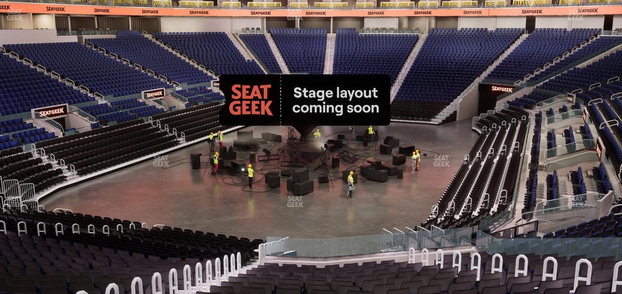 Chase Center - Section 125 Seat View