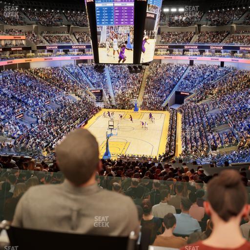 Chase Center - Section 126 Seat View