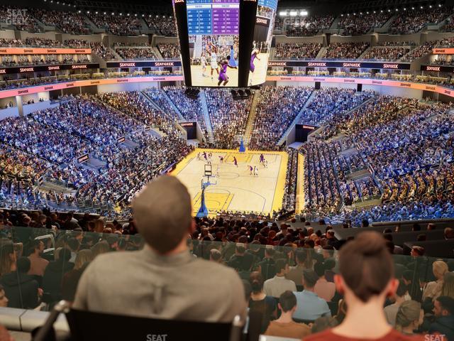 Chase Center - Section 126 Seat View