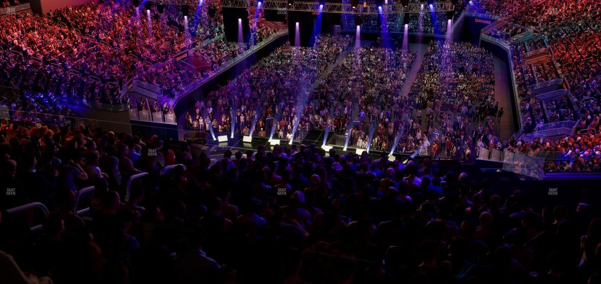 Chase Center - Section 126 Seat View