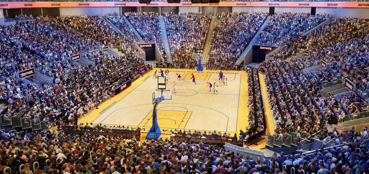 Chase Center - Section 126 Seat View