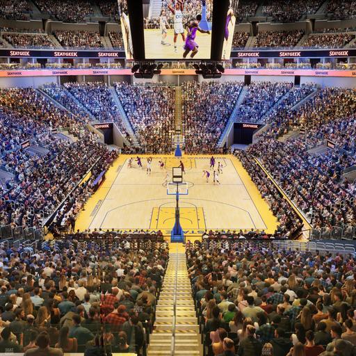 Chase Center - Section 127 Seat View