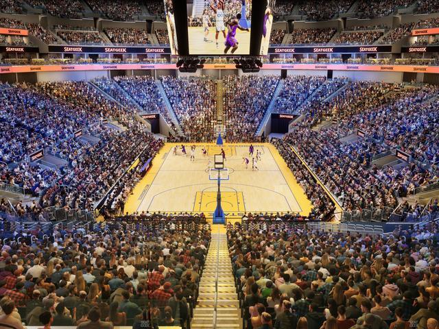 Chase Center - Section 127 Seat View