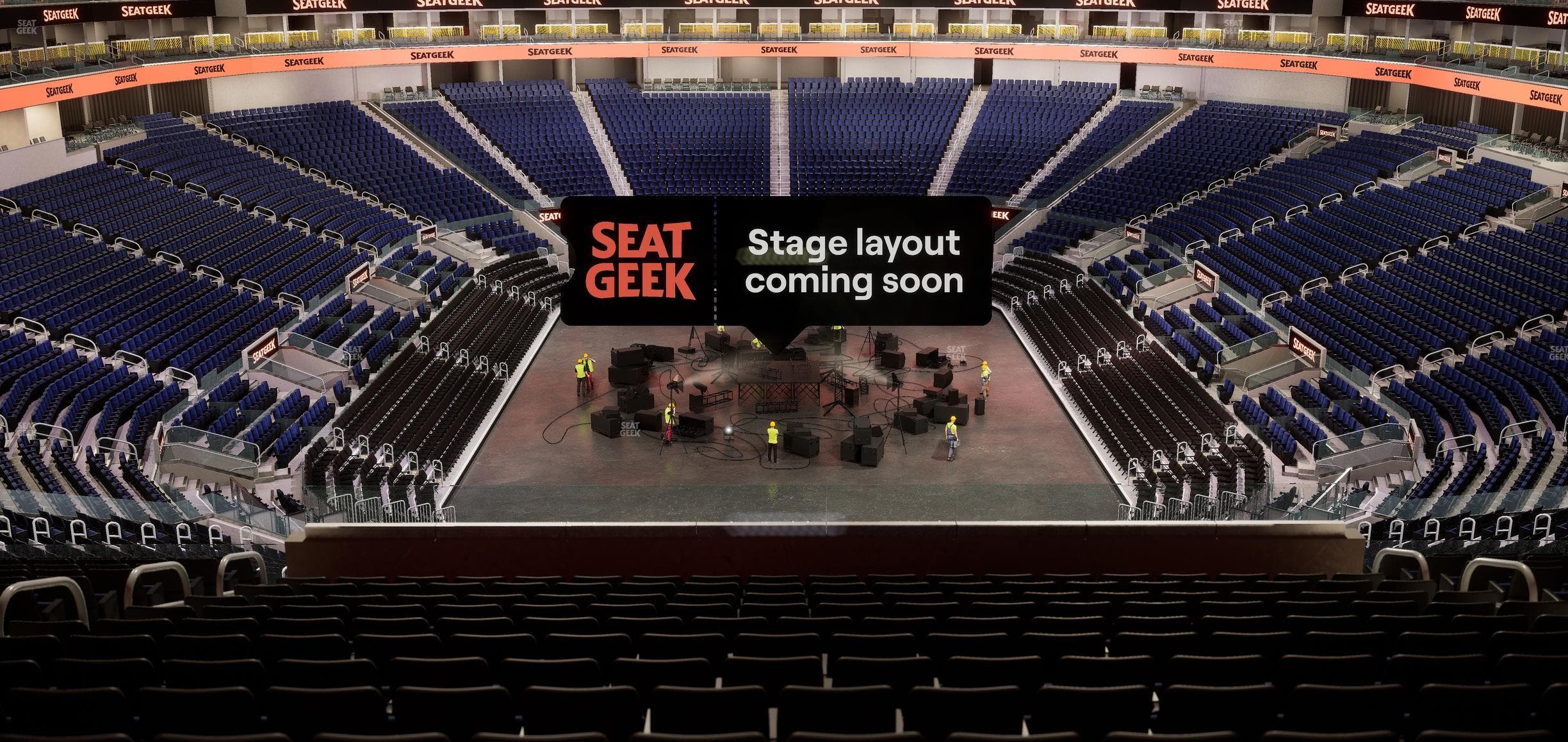 Chase Center - Section 127 Seat View