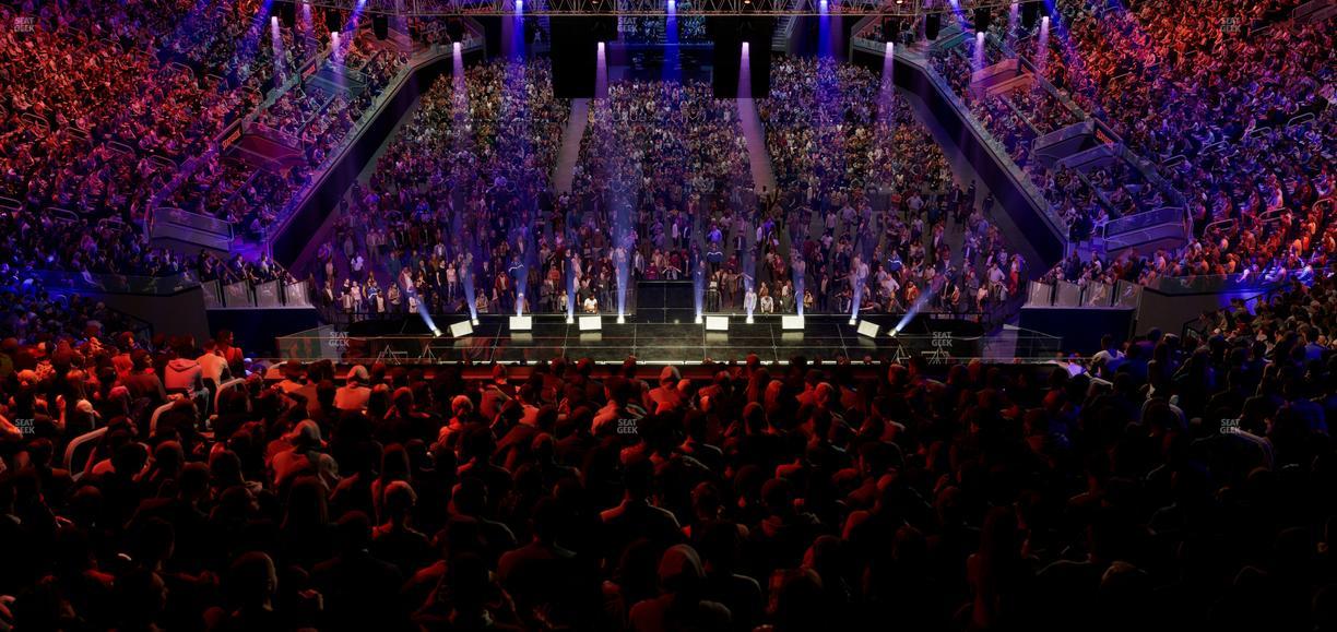 Chase Center - Section 127 Seat View