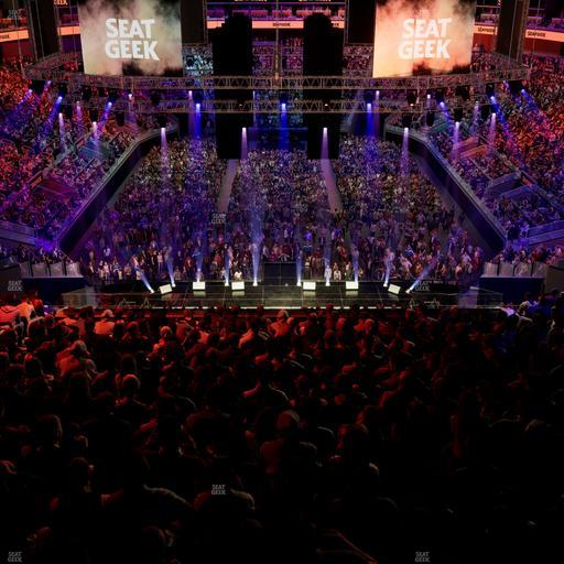 Chase Center - Section 127 Seat View