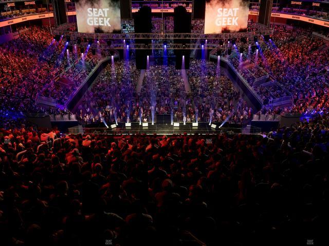 Chase Center - Section 127 Seat View