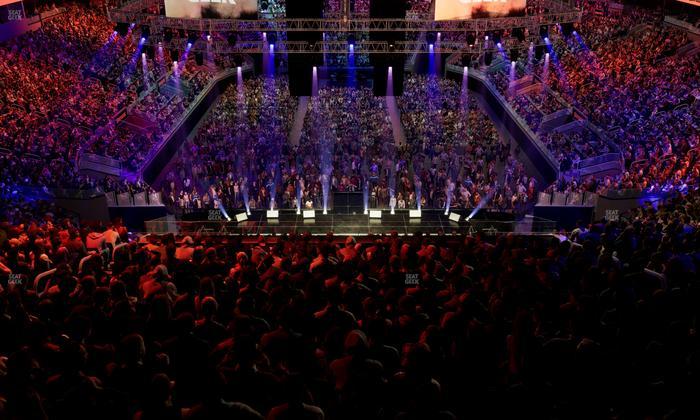 Chase Center - Section 127 Seat View