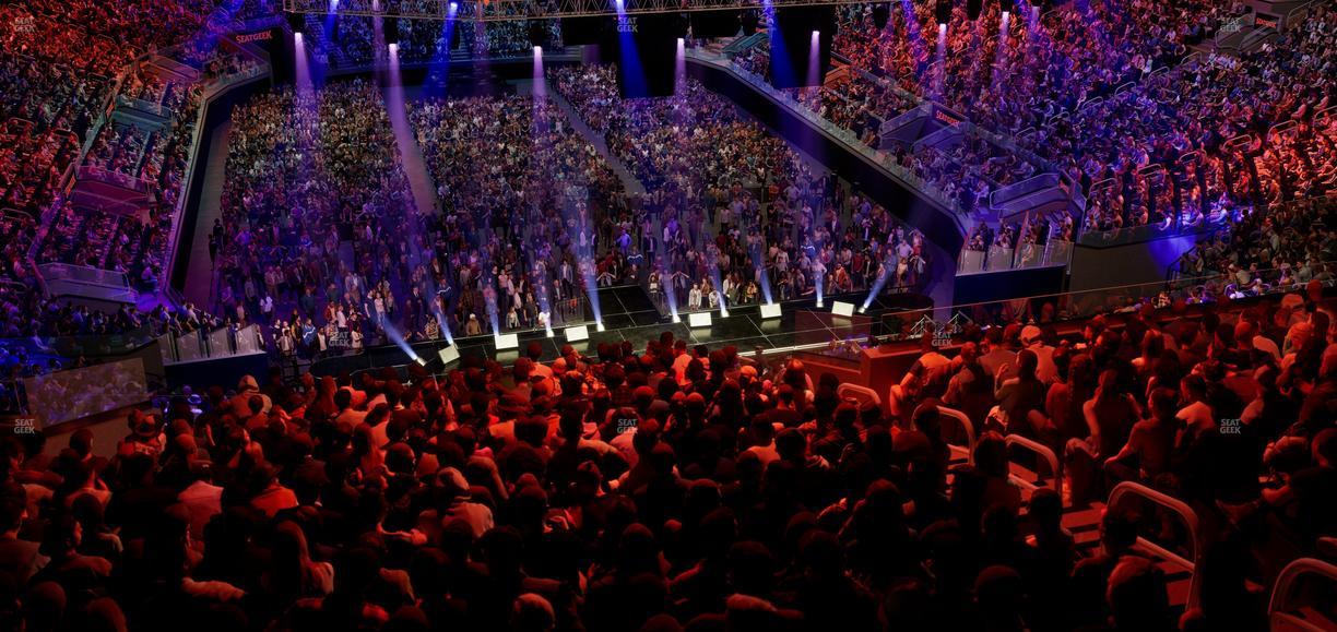 Chase Center - Section 128 Seat View