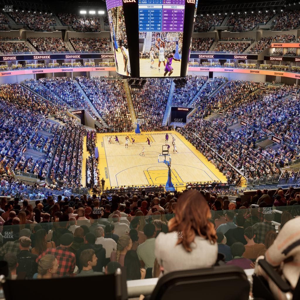 Chase Center - Section 128 Seat View